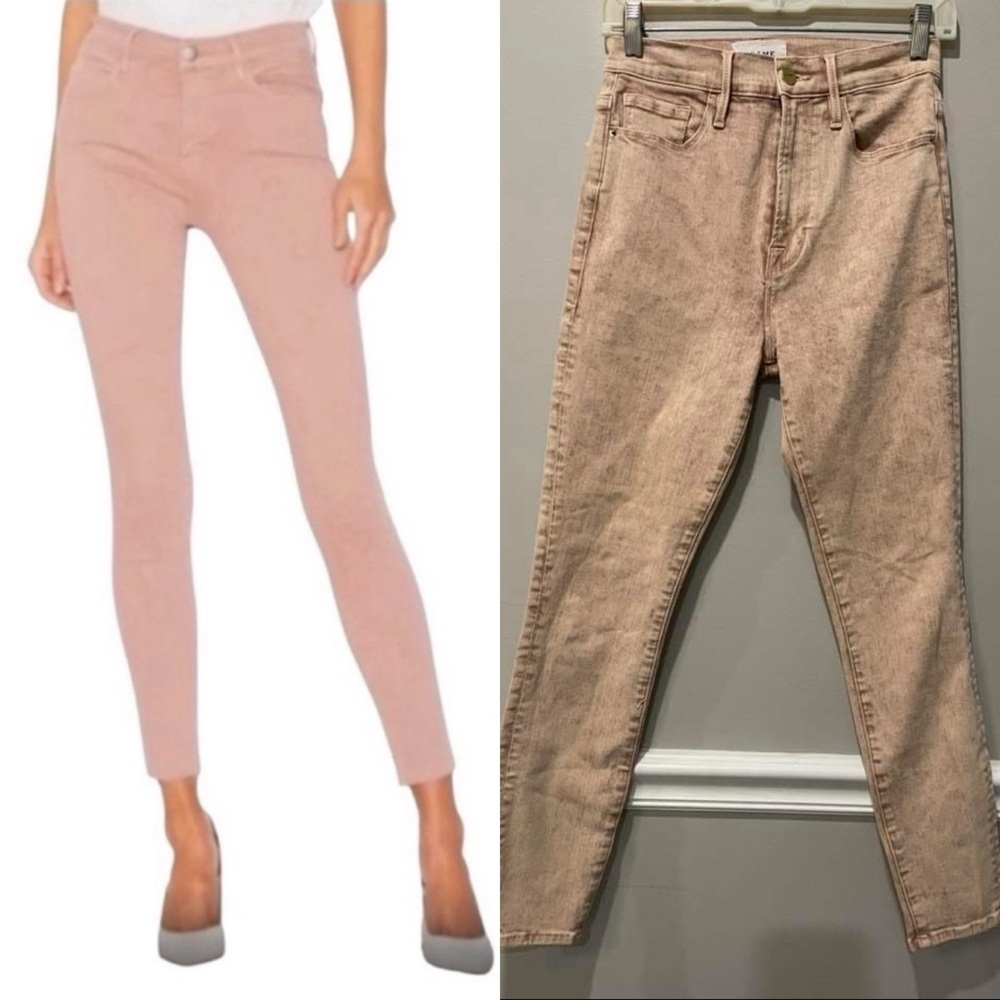 FRAME Ali High Rise Cigarette jeans